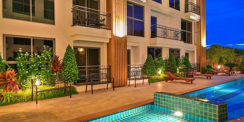 Apartments City Garden Pratumnak Condominium In Cosy Beach
