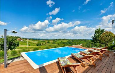 Awesome Home In Bedenica With Sauna, Wifi And Outdoor Swimming Pool