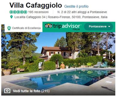 Апартаменты Villa Cafaggiolo apt GIOTTO