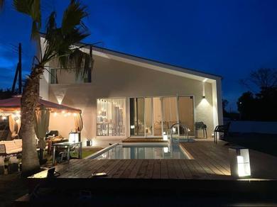 Holiday home Sunshine pool villa 2023新筑カリフォルニアスタイル 九十九里 garden