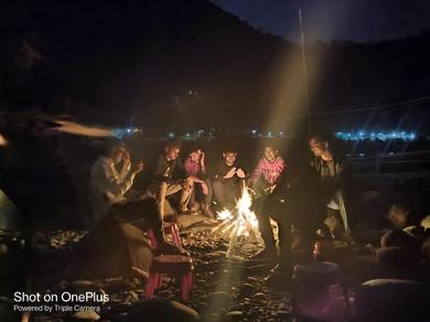 Campsite Midnight camp Shnongpdeng