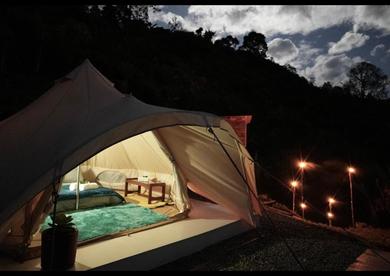 Luxury tent Glamping Quindio Adentro