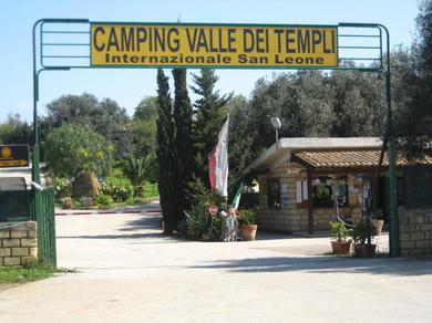 Кемпинг Camping Valle dei Templi