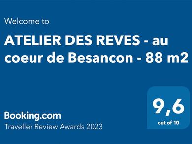 Apartments ATELIER DES REVES - au coeur de Besancon - 88 m2