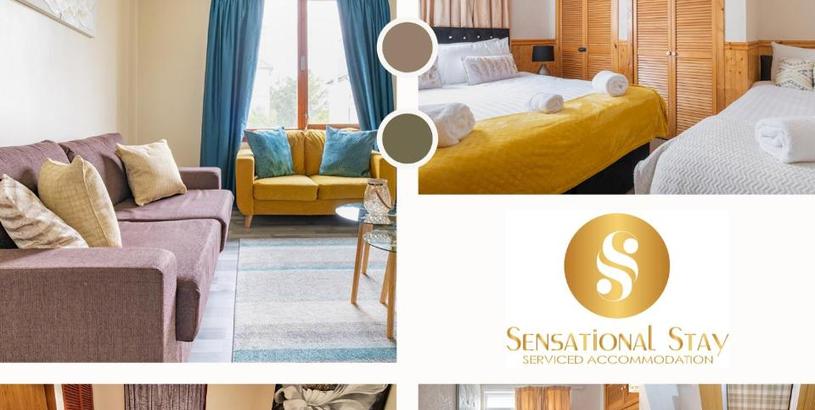  2 Bedroom Apt , Sensational Stay Serviced Accommodation Aberdeen- Middlefield Place