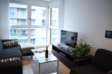Apartments Modern 1-Bedroom Flat with Stunning London View