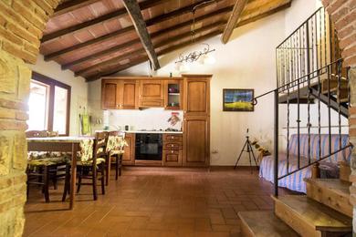 Apartments 2 bedrooms appartement with shared pool and wifi at Massa Marittima