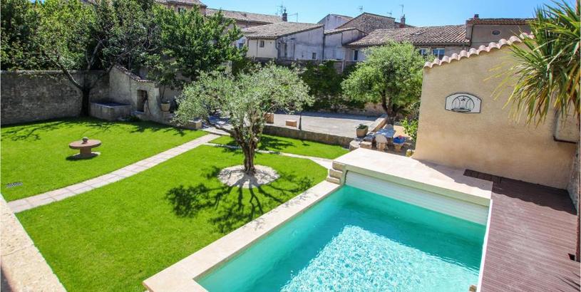 Дом отдыха Beautiful Home In Bourg Saint Andol With 3 Bedrooms, Private Swimming Pool And Outdoor Swimming Pool