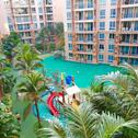 Апартаменты Atlantis Condo Resort Pattaya - Heaven for Family & Kids with Big Water Park