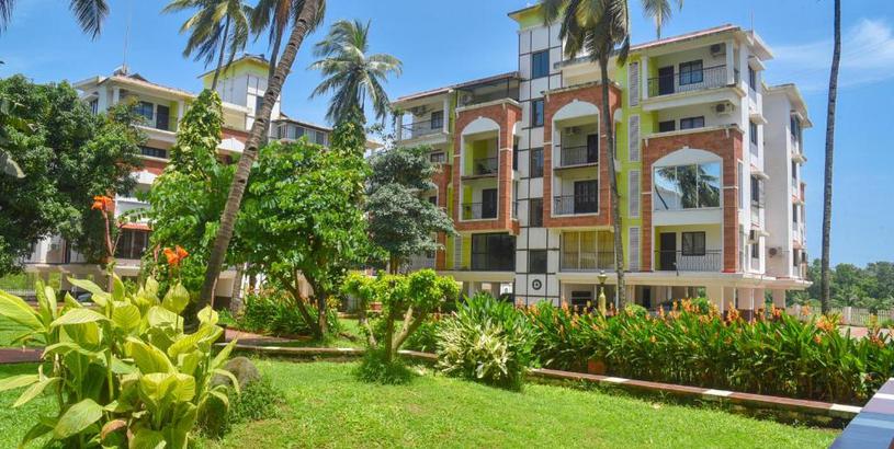 Апартаменты Sun and Sand 2bhk Apartment Candolim Goa
