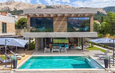 Holiday home Stunning home in Baska with 4 Bedrooms, Heated swimming pool and Swimming pool
