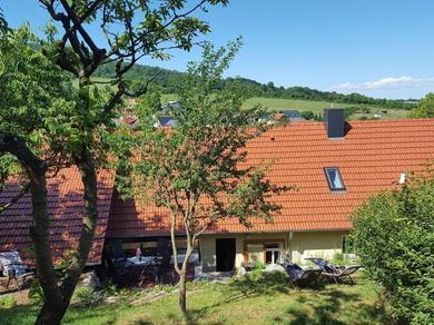 Отель Charming holiday home with natural garden in Kaltennordheim-Thuringia