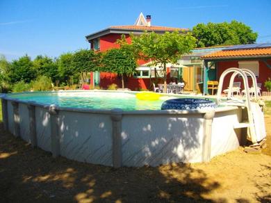 Villa Villa d'une chambre avec piscine privee jardin amenage et wifi a Estibeaux