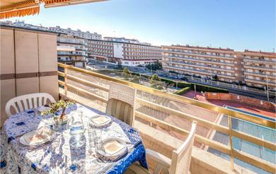 Amazing apartment in Blanes with 1 Bedrooms, WiFi and Outdoor swimming pool