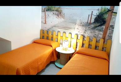 House with 2 bedrooms in Giardini Naxos with wonderful sea view balcony and WiFi 100 m from the beach