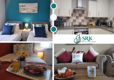 Дом отдыха 3 Bedrooms, Sleeps 6 people by Srk Serviced Accommodation - Peterborough