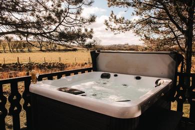 Лодж Keer Side Lodge, Luxury lodge with private hot tub at Pine Lake Resort