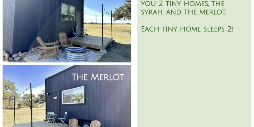 Holiday home Sustainable Tiny Homes at Hilltop Fields Ranch