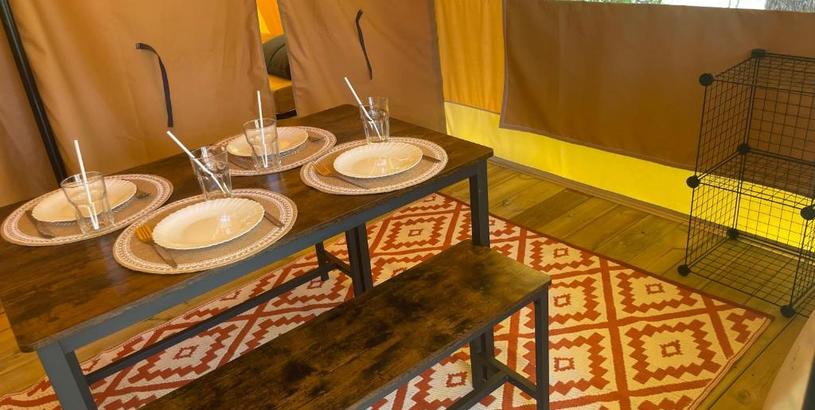 Luxury tent Camping Beaussement Samouraï