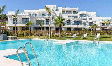 Apartments Luxury Secure Chic-Hideaway in La Cala de Mijas with Sun-Drenched Terrace, SPA & GYM