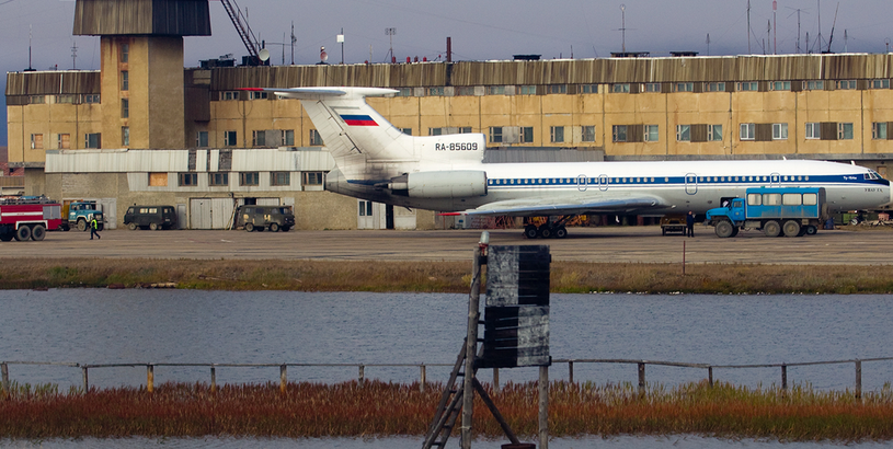 Pevek Airport (PWE), Apapelgino, Russia