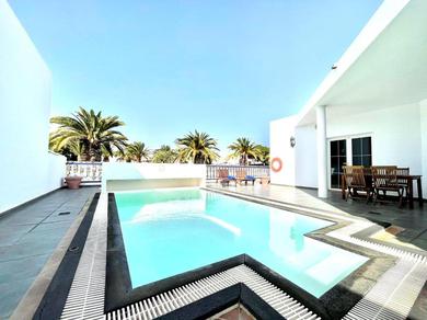 Villa con piscina privada y WiFi en Puerto Calero
