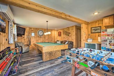 Spacious Home Adjacent to Mt Snow with Game Room!