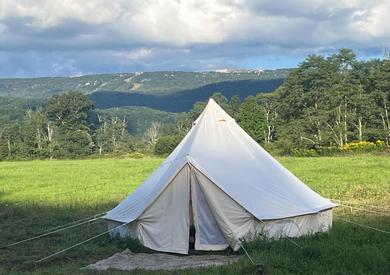 Luxury tent Snowshoe Valley Glamping