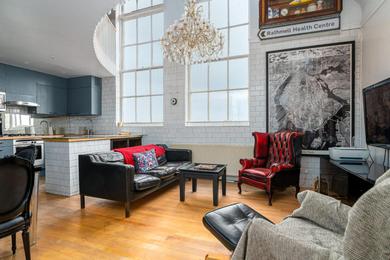 Apartments Converted Schoolhouse Duplex Apartment with Stunning Views