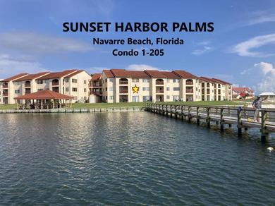 Apartments Romantic Island condo for 2 - Sunset Harbor 1-205 - Navarre Beach