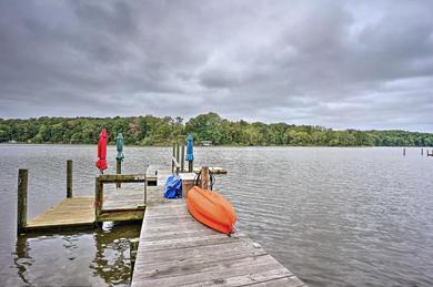 Heathsville Home with Private Dock and Kayaks!
