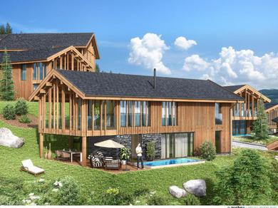 Шале Luxury chalet with pool and sauna, skilift at 500m