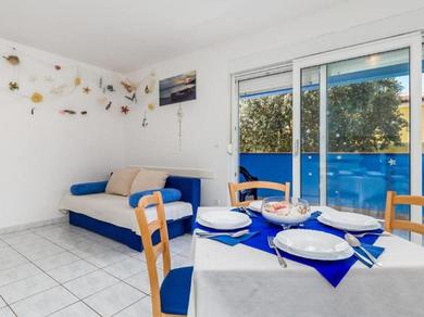 Seaside Apartment in Mandre with Barbecue