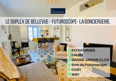 Le Duplex de Bellevue - Futuroscope - La Conciergerie.