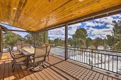 Sunlit Heber Family Cabin with Deck and Mtn Views