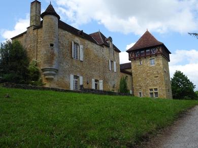 Château à Gourdon dans le Lot