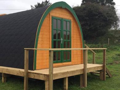Holiday home Lovely Glamping Dream Pod in St Austell Cornwall