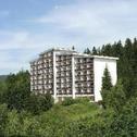 Отель Komfortables Appartement in Neureichenau mit Terrasse, gemeinsamem Pool und Garten und Panoramablick