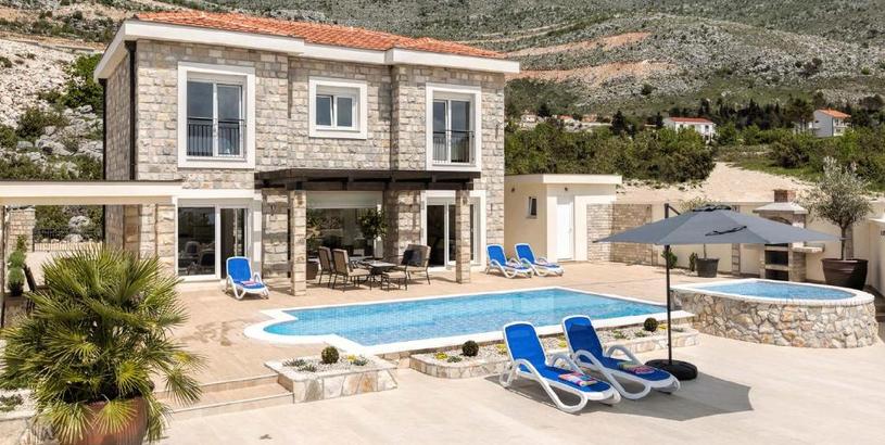 Вилла Luxury Villa Tamara With Private Pool And Jet Pool Near Dubrovnik