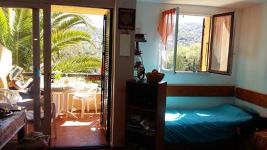 Appartement d'une chambre avec piscine partagee et balcon amenage a Grosseto Prugna