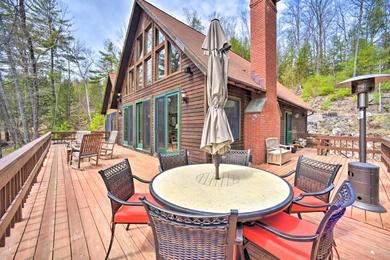 Holiday home Adirondack Oasis Lake House with Dock and Deck!