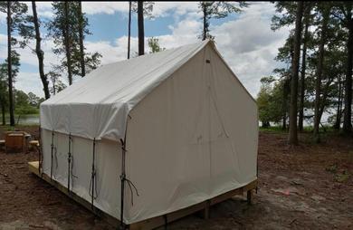 Люкс-шатер Tentrr State Park Site - Louisiana North Toledo Bend State Park - Lakeview B - Single Camp