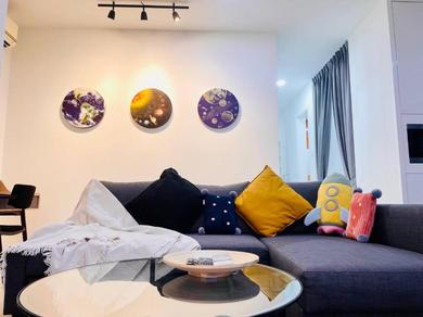 Apartments Arcoris Mont Kiara 1 to 7 Pax Netflix Chill Balcony