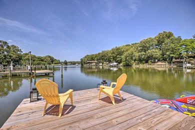 Дом отдыха Waterfront Reedville Home with Private Dock!