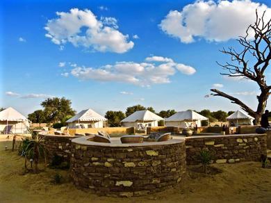 Luxury tent Damodra Desert Camp