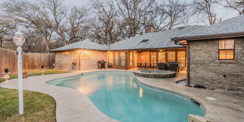 Дом отдыха Luxury Spacious Home in North Garland perfect for all group types w Pool home