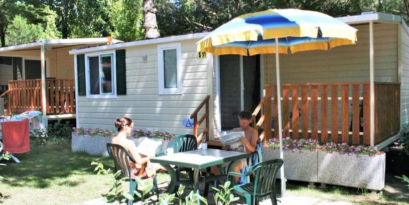 Holiday home Pleasant mobile home in Castiglione del Lago with pool