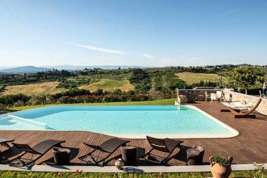 Villa 5 bedrooms villa with private pool enclosed garden and wifi at Montespertoli