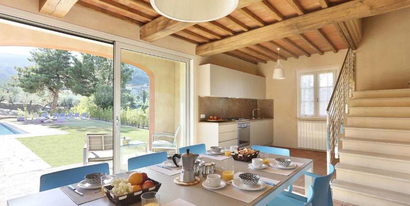 Villa Colle di Compito Villa Sleeps 6 Air Con WiFi