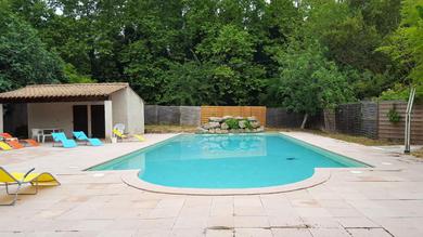 Maison de 4 chambres avec piscine partagee et wifi a Lagrasse